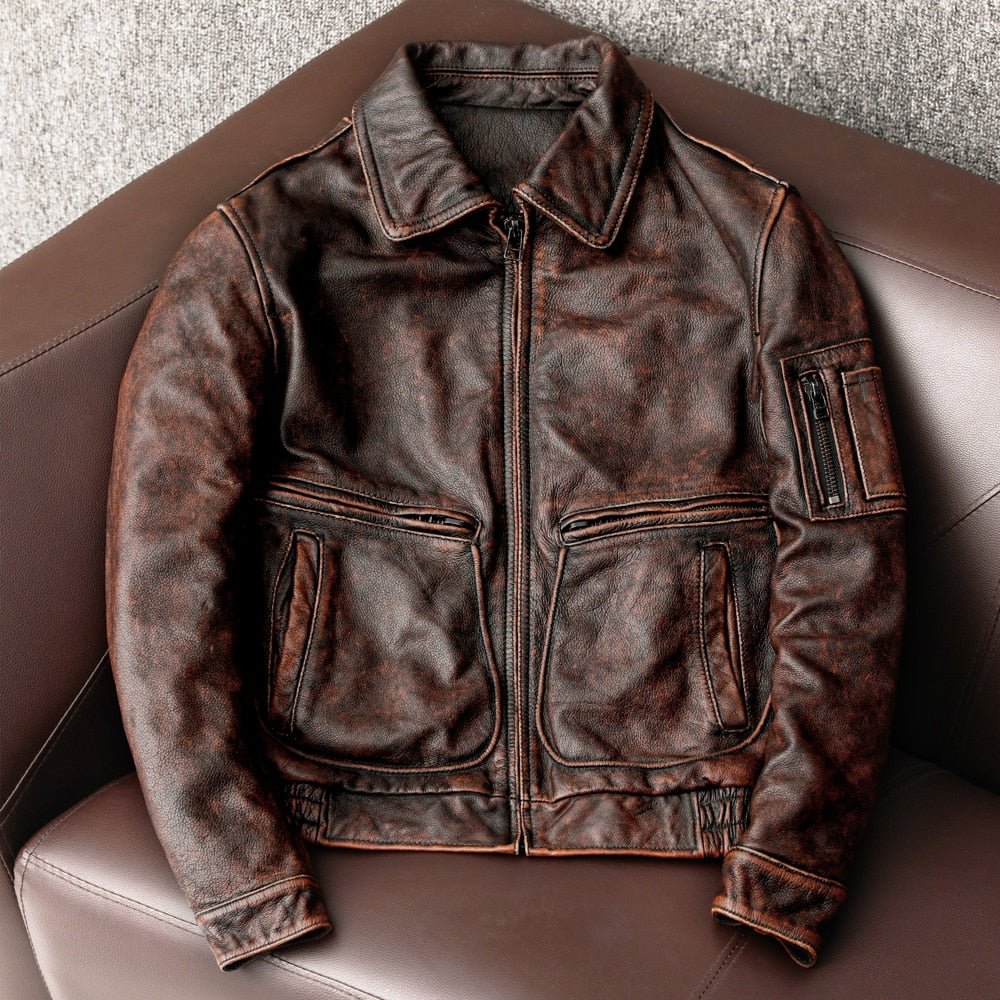 Motorcycle Leather Jacket