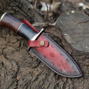 Hunting Knife with Leather Shealth Premium Quality